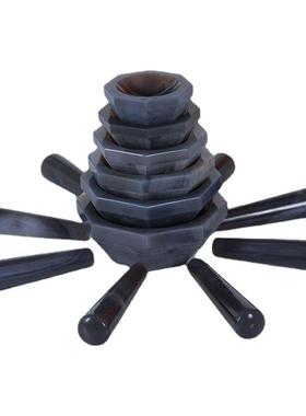 A级玛瑙研磨棒40~320mm玛瑙研钵配套研磨棒杵玛瑙研钵棒