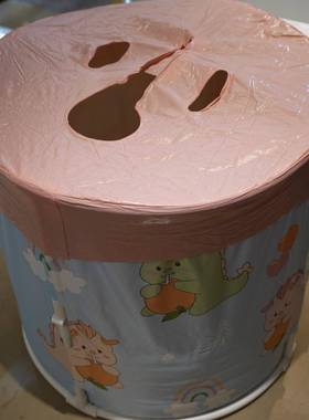 加厚免安装一键折叠泡澡桶成年儿童全身汗蒸易收纳沐浴桶可折叠