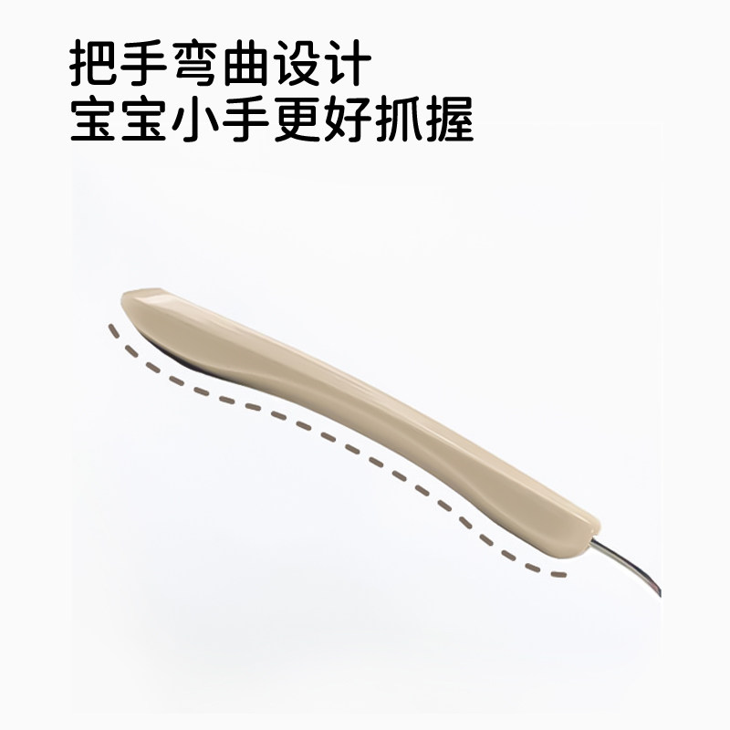 ubmom儿童餐盘宝宝婴儿辅食碗防摔餐具套装分隔餐盘学吃饭训练