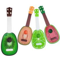 Kindergarten Photography Children Musical Instruments Gift Puzzle Guitar Fruit Small Guitar Jukri Riree Gift Toys