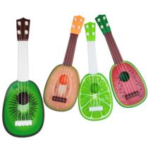 Kindergarten Photography Children Musical Instruments Gift Puzzle Guitar Fruit Small Guitar Jukri Riree Gift Toys