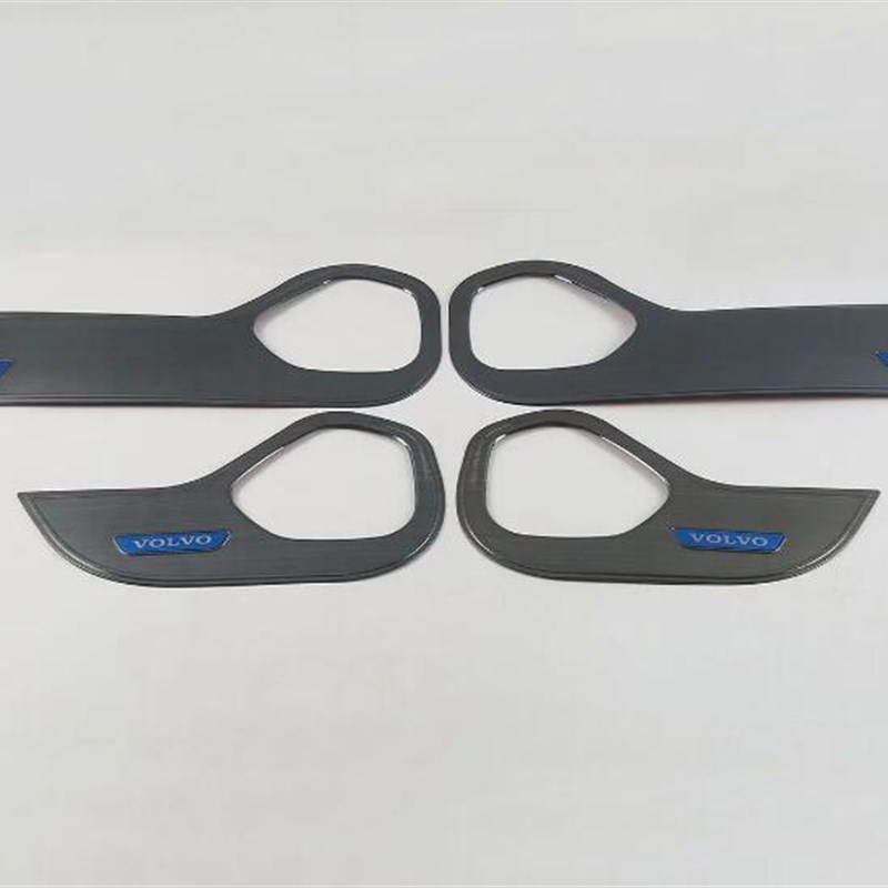 18-2a0款沃尔沃XC60防踢板 XC60车门防踢垫内饰保护贴改装专用亮 - 图2