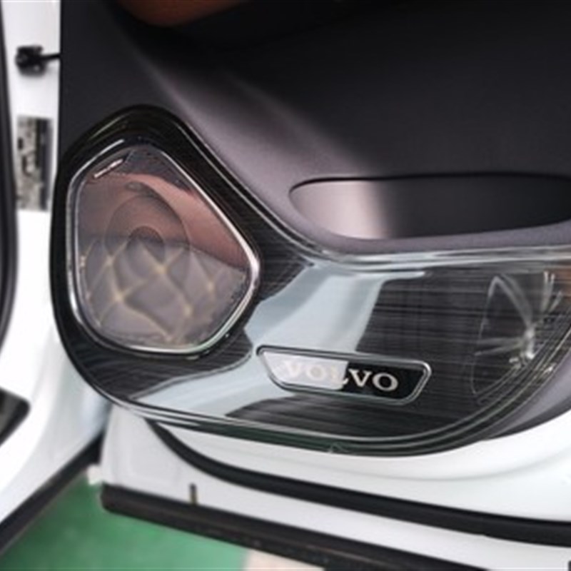 18-2a0款沃尔沃XC60防踢板 XC60车门防踢垫内饰保护贴改装专用亮 - 图1