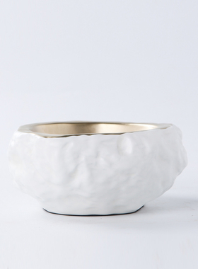 现代北欧轻奢创意水果盘点心盘摆件酒F店客厅茶几餐桌陶瓷装饰摆