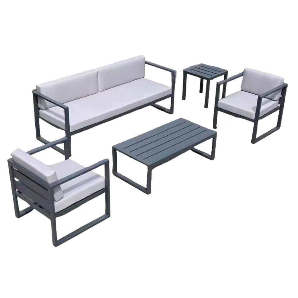 户外休闲铝合金沙发茶几组合 庭院三人花园民宿家具 露天防水座椅,淘宝优惠券,粉丝福利购,淘宝优惠卷
