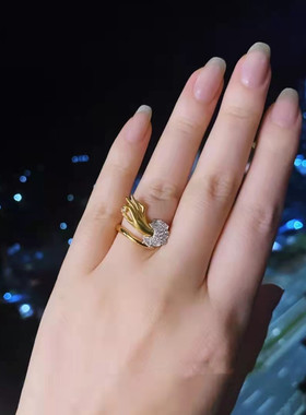 女巫之手开口戒指个性设计高级感ins风可调节女介
