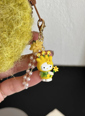 原创手作可爱小猫拉链扣包挂件