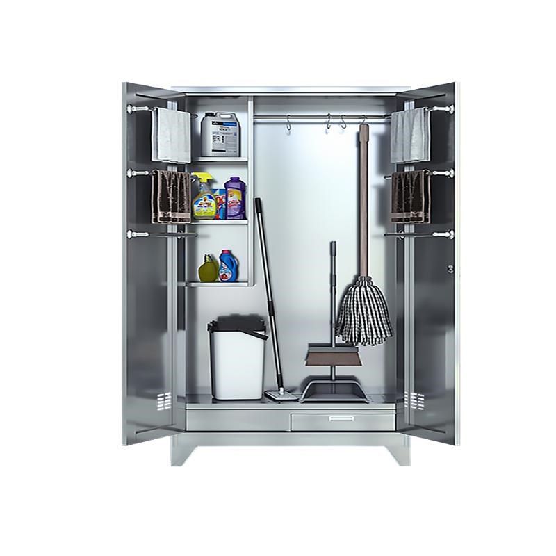 不锈钢清洁柜保洁柜学校卫生柜阳台杂物I柜家政柜拖把柜工具储物,淘宝优惠券,粉丝福利购,淘宝优惠卷