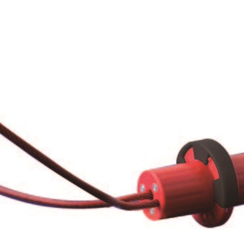 WELKEN万用钢缆p锁绝缘缆绳线缆通用阀门锁具BD-8412,淘宝优惠券,粉丝福利购,淘宝优惠卷