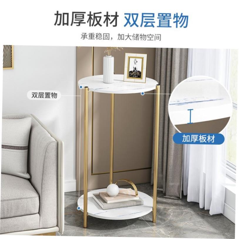 Simple Side Table Sofa Corner Table Ins Metal Light Luxury - 图1