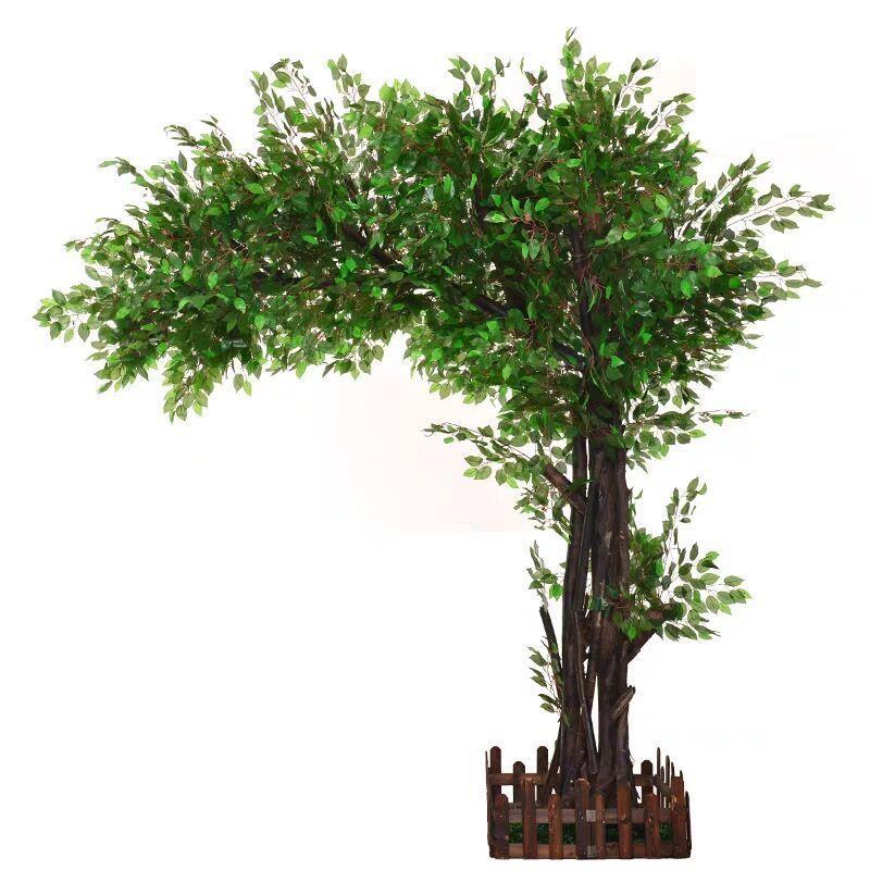 绿植墙仿真植物墙室外塑料假草坪墙面装饰垂直绿化墙背景 - 图3