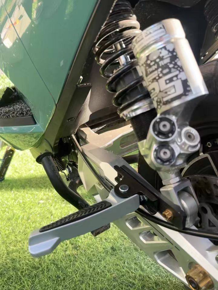 适用小刀电动车星驰智荟后脚踏后座减震扩展踩脚后搁脚折叠踏脚板,淘宝优惠券,粉丝福利购,淘宝优惠卷