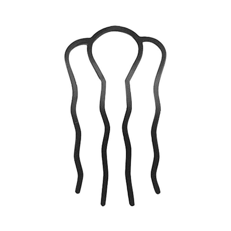 丸子头懒人盘发神器插梳发梳发簪倒插U形发夹职业固定造型头饰女,淘宝优惠券,粉丝福利购,淘宝优惠卷