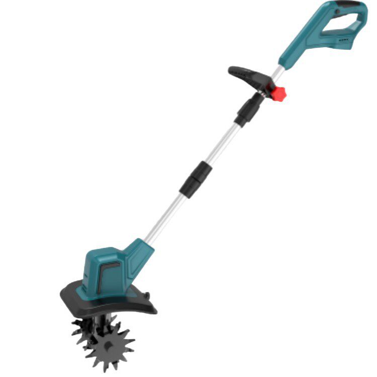 Source factory new lithium battery micro-tiller scarifier agricultural tiller small household electric hoe digging soil