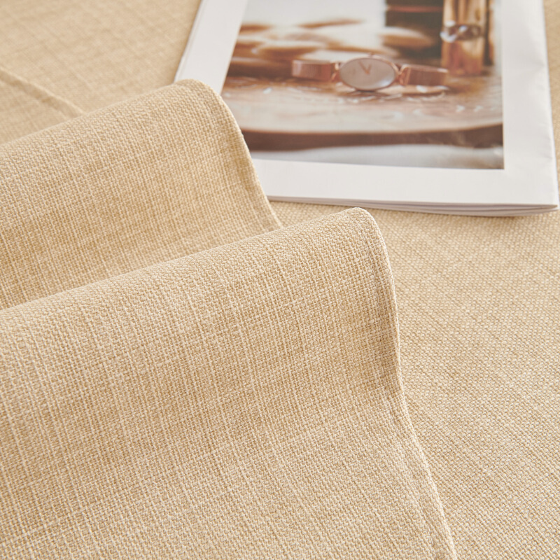 棉麻沙发垫坐垫简约现代新款纯色沙发套罩防滑沙发盖布巾四季通用-图2