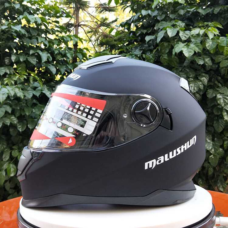 新款摩托车头盔全盔四季防炫墨镜男女越野双镜全覆式机车个性公路-图1