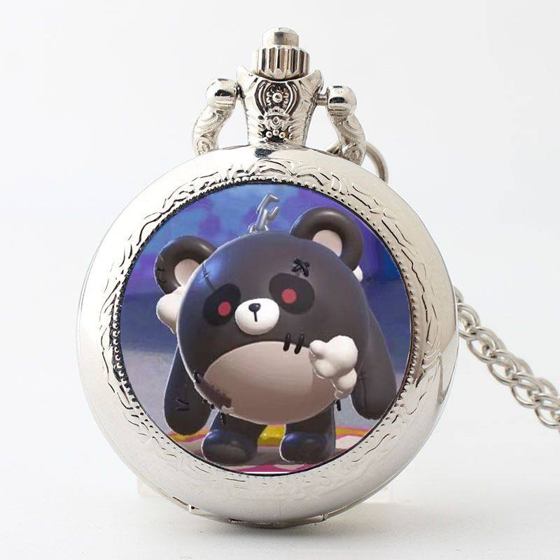 蛋仔派对儿童挂表项链时钟手表女孩机甲钟表挂链卡通吊坠怀表男孩