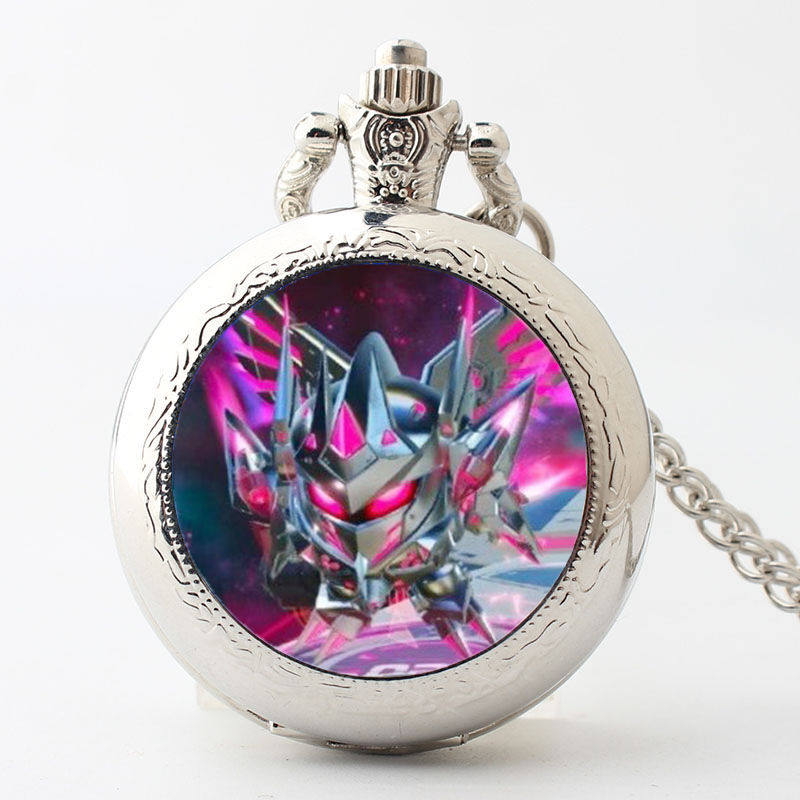 蛋仔派对儿童挂表项链时钟手表女孩机甲钟表挂链卡通吊坠怀表男孩