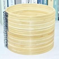 Bamboo Products Environmentally Friendly Bamboo Embroidered bamboo embroidered rings Cross embroidered bamboo tightening accessories small embroidered bamboo tightening