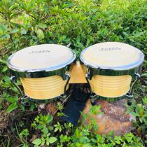 Beginner Bongo drums 6 5 7 5 inches Old Mountain Sheep Pedrum face Professional Orff percussion instrument Teaching hand drum