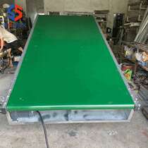 Manufacturer customized ultra-wide heavy belt conveyor climbing with flat conveying belt flat conveying belt hopper conveyor line