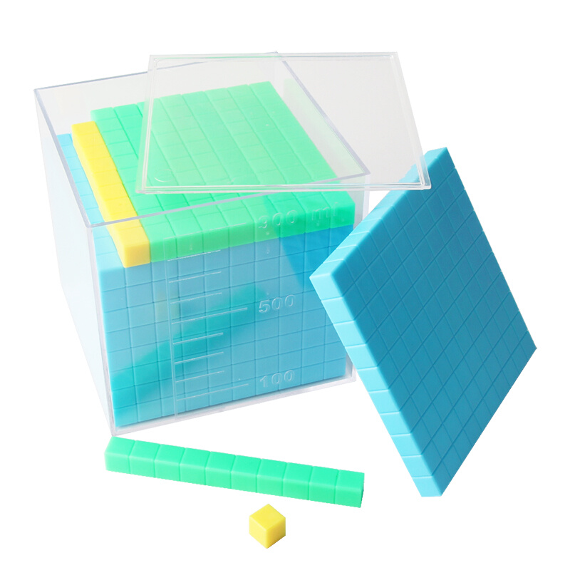 小学数学教具计数多层积木二年级下万以内计算计数器学具正方体学 - 图3