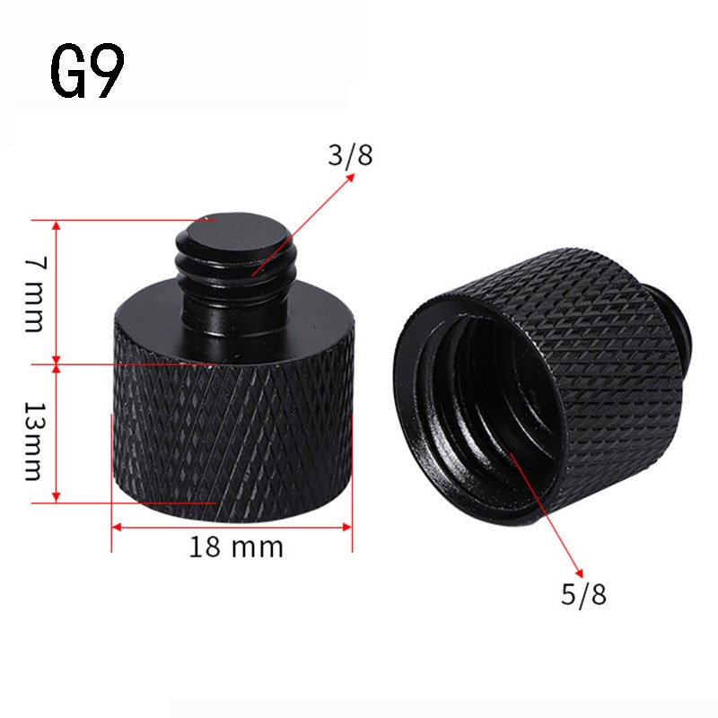 5/8粗牙转接螺丝激光水平仪三脚架螺纹转接头螺母配件转换1/4 3/8 - 图1