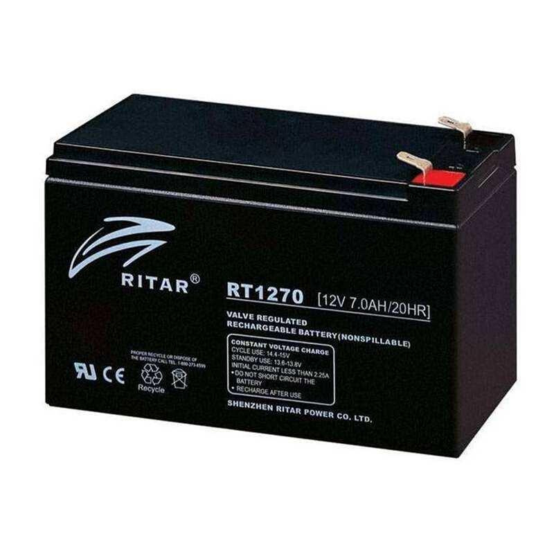 RITAR瑞达蓄电池RA12-38 铅酸免维护12V38AH 直流屏UPS 通讯基站 - 图2