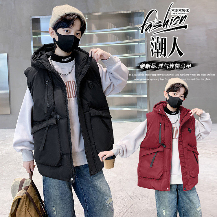 免烫处理圆领常规款聚酯纤维拉链马甲,淘宝优惠券,粉丝福利购,淘宝优惠卷