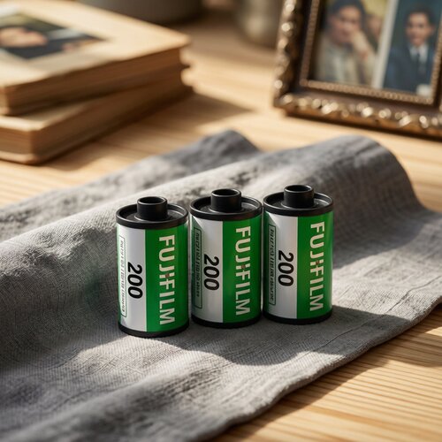 FUJIFILM富士200胶卷135mm彩色负片3卷装一盒2026年10月到期 - 图1
