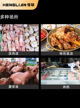 恒联商用锯骨机全不锈钢打造