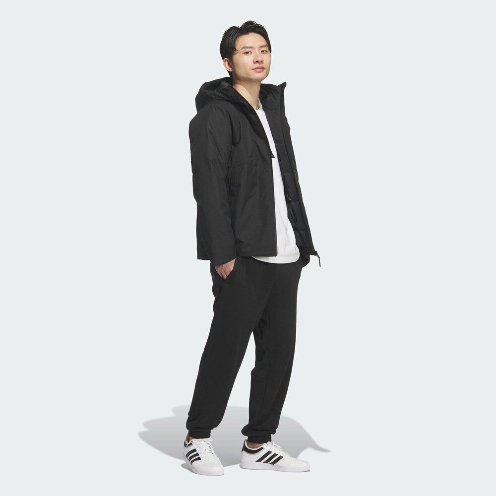 adidas阿迪达斯男子户外运动训练保暖连帽羽绒服外套KQ5505 - 图3