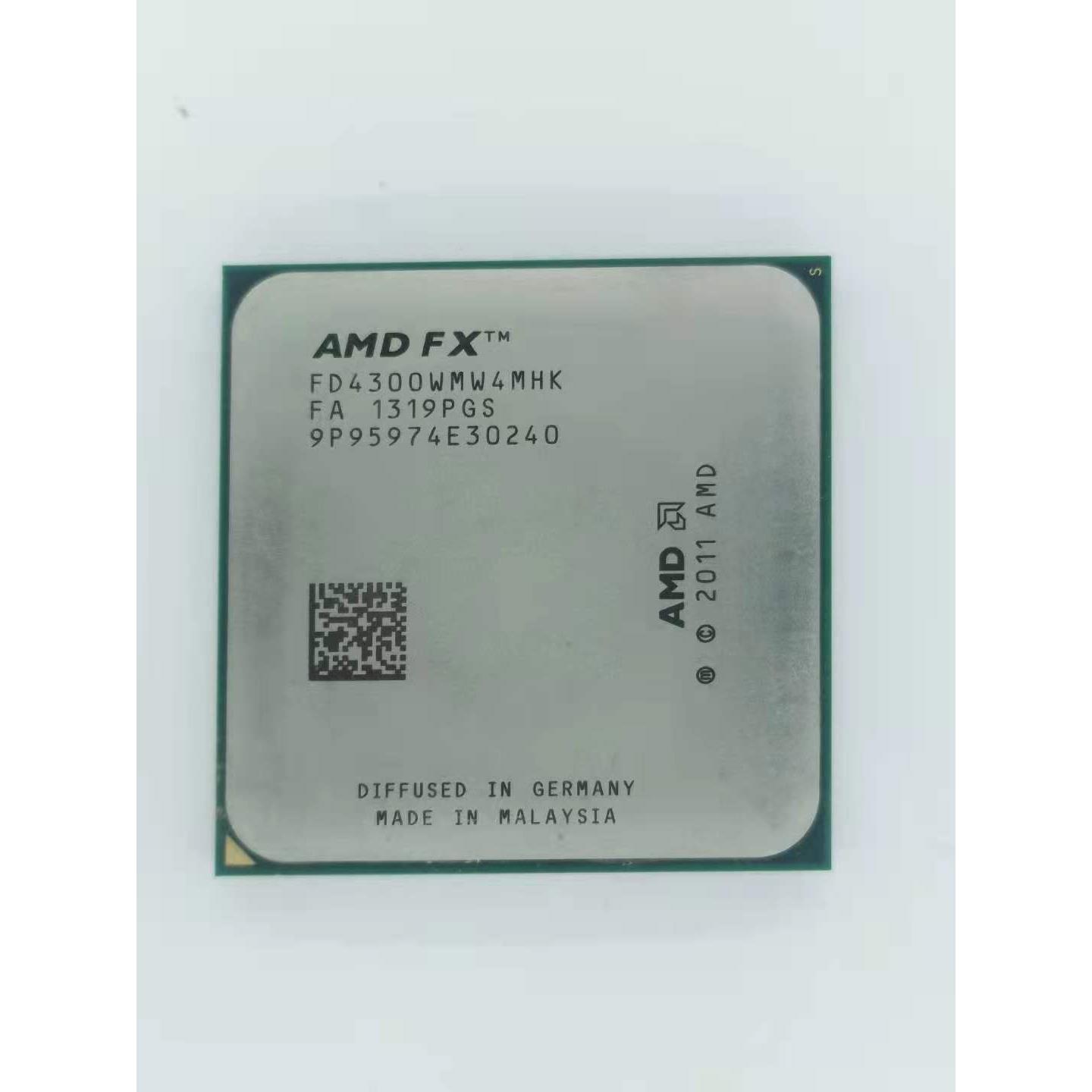 AMD FX-4100 4130 4200 4300 6100 6200 6300 6350 AM3+推土机CPU-图2