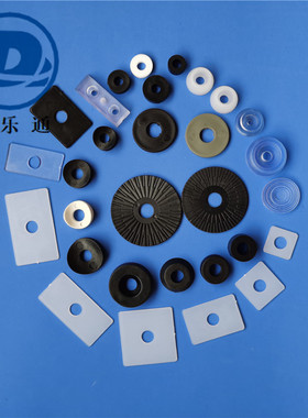 尼龙垫片圆形螺丝塑料4分胶垫圈绝缘加厚6分耐高温超薄密封圈m4m8