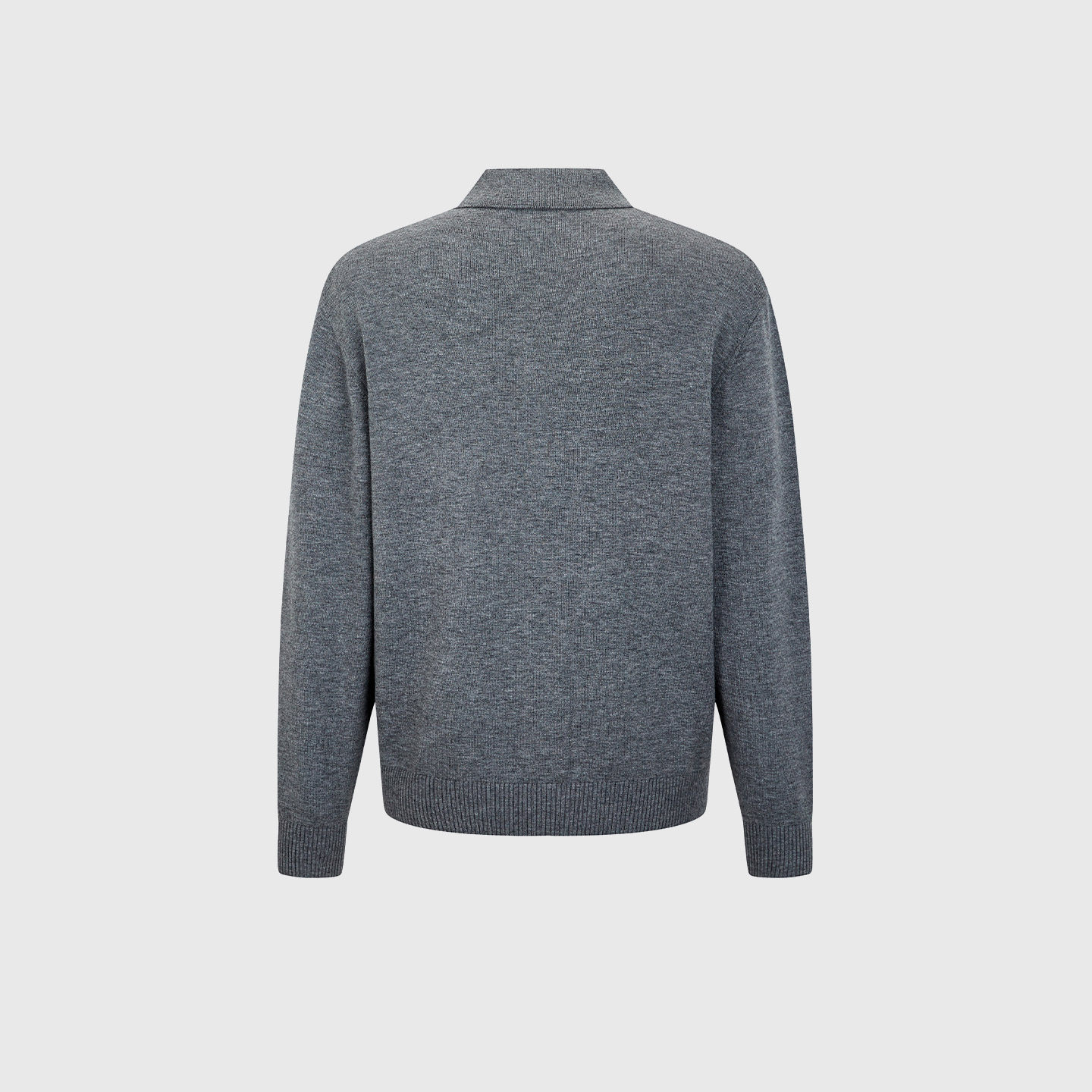 Cavalli Class卡沃利男装秋冬新款休闲羊毛混纺开衫翻领羊毛衫 - 图2