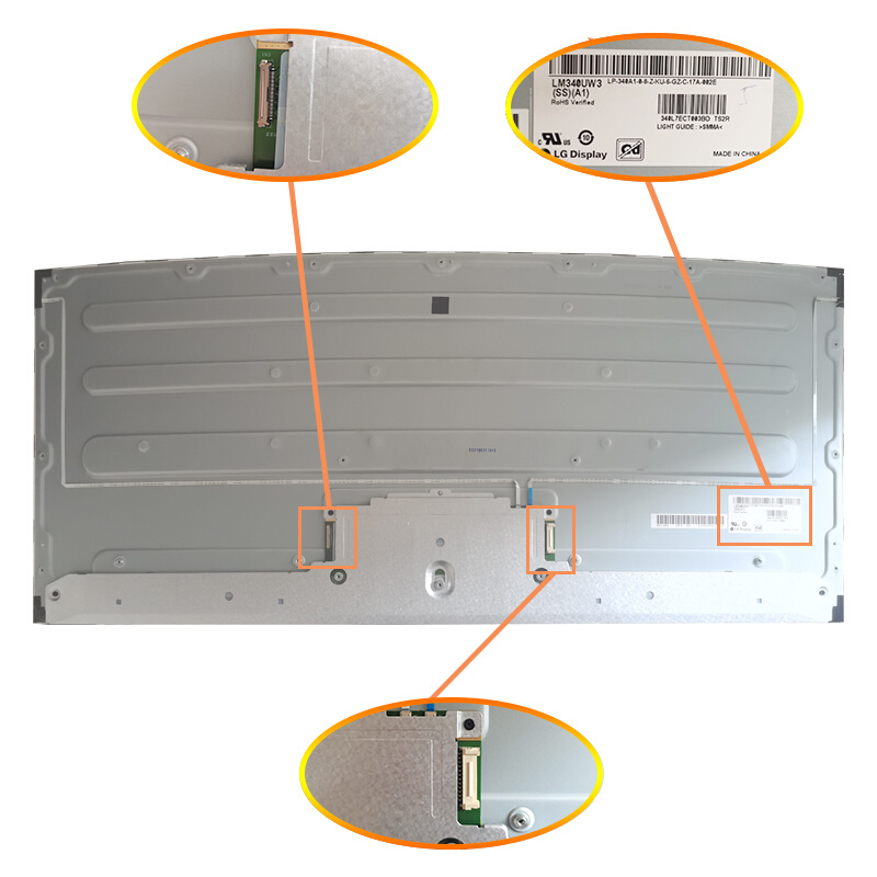 LM340UW3-SSA1戴尔U3417W/U3419W LG液晶屏全新原装带鱼屏屏幕-图3