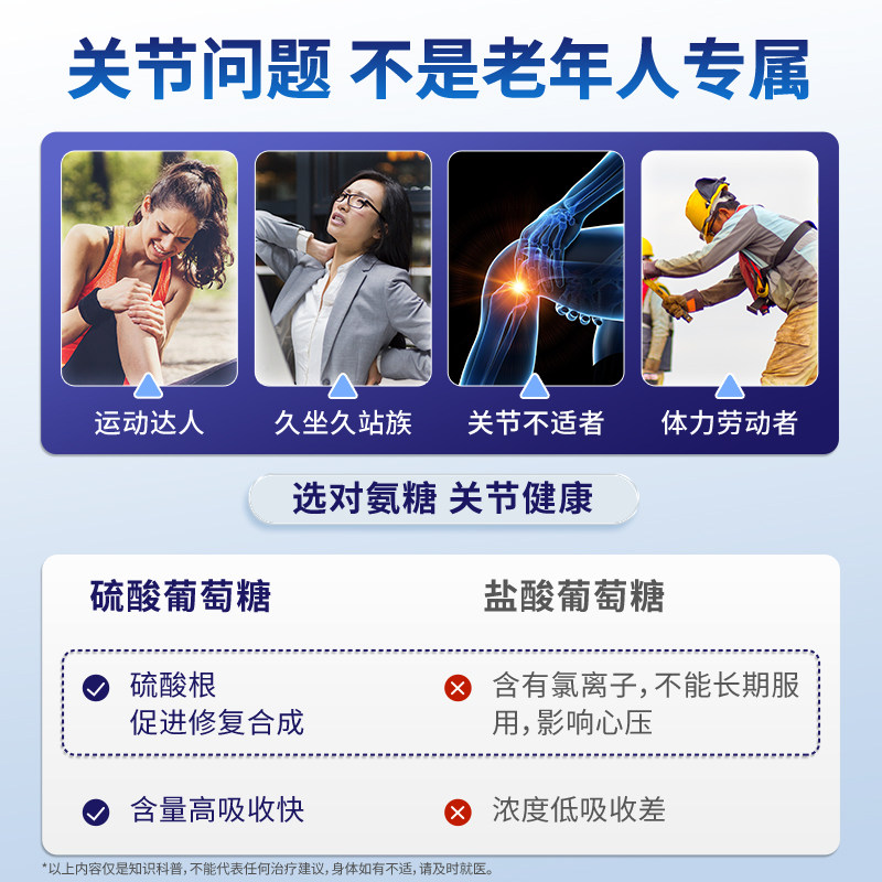 德国双心氨糖软骨素硫酸氨基葡萄糖护关节维骨力钙片中老年胶囊,淘宝优惠券,粉丝福利购,淘宝优惠卷