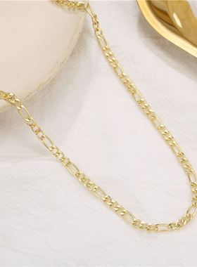 Necklace Men gold metal cuban chain mens Fashion Jewelry项链