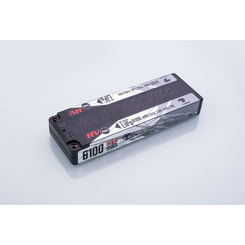 三圈动力锂电池RC模型车铂金高压Platin HV硬壳竞赛电池 140C-图1