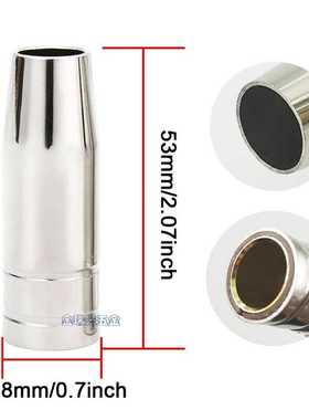 跨境MB15AK导电嘴保护套MIG导电咀15AK气保24件套二保焊枪配件