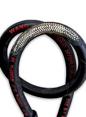 清洗车机高压出水管子型家用管380558防爆钢丝黑猫水接头泵配件