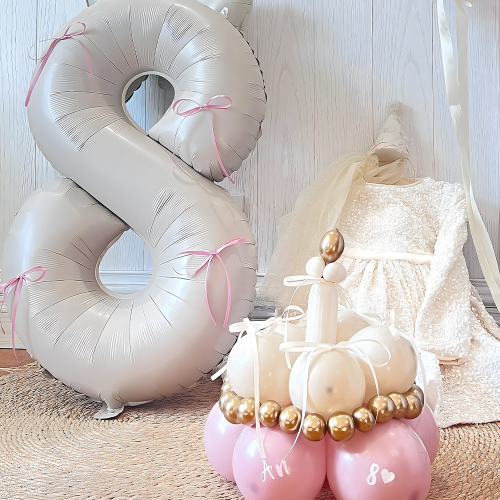 ins暮光粉色系芭蕾风周岁生日布置装饰2岁儿童气球场景氛围感拍照,淘宝优惠券,粉丝福利购,淘宝优惠卷