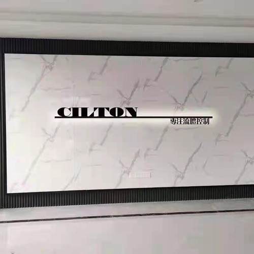 福建铁艺实心广告牌3D立体招牌可定制背景墙LOGO极简现代风格金属 - 图2