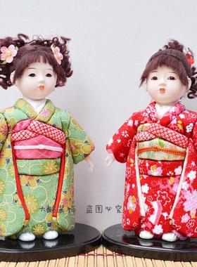 死亡回响剧本杀道具密室逃脱日式市松人形五月人形人偶艺妓娃娃