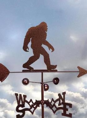 爆款飞龙女巫动物风向标花园庭院装饰插件