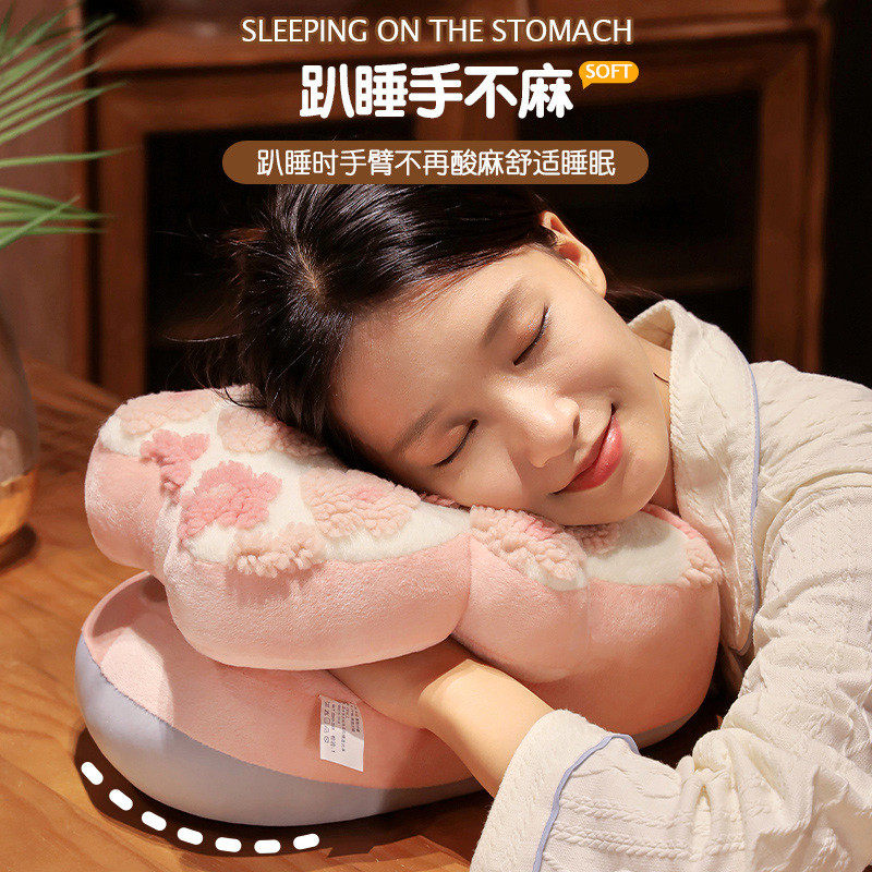 午睡枕办公室趴睡枕小学生教室午觉神器儿童午休枕头趴枕睡觉抱枕,淘宝优惠券,粉丝福利购,淘宝优惠卷