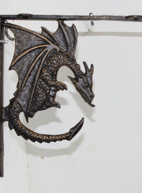 飞龙墙角架置物架金属铁艺出口架复古风格直角外销