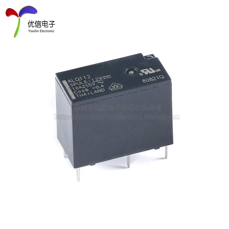 原装正品 继电器 ALQ105 ALQ112 ALQ124 一开一闭 10A 5脚 - 图1