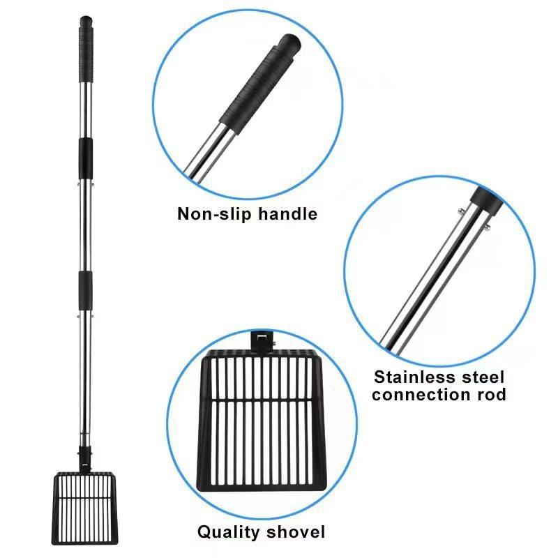 批发猫屎砂铲鸡舍铲猫砂可调猫屎铲铝合金方便不弯腰宠物用品,淘宝优惠券,粉丝福利购,淘宝优惠卷