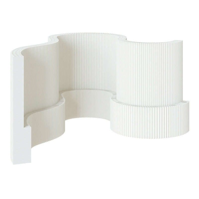 折学家置物纸墙隔断屏风办公室玄关隔档纸墙挡板餐厅房间移动分隔,淘宝优惠券,粉丝福利购,淘宝优惠卷